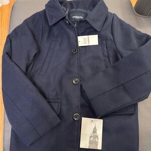 London Fog Kids Navy Pea Coat